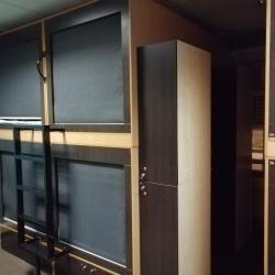 Кровать в мужском 18-местном номере (удобства на этаже)