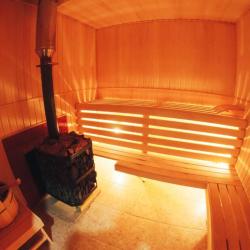 Номер улучшенный стандарт с 1 двуспальной кроватью (с Русской баней)