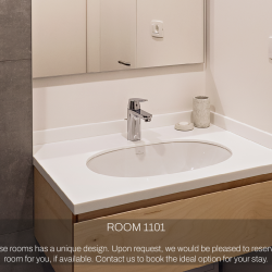 Номер комфорт полулюкс с 1 двуспальной кроватью