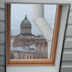 Номер стандарт с 1 двуспальной кроватью (мансарда)