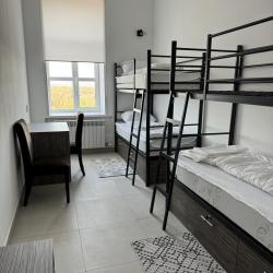 Кровать в общем номере с 2 двухъярусными кроватями (общие удобства)