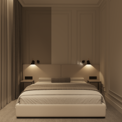 Номер комфорт с 1 двуспальной кроватью