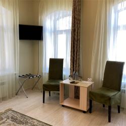 Номер стандарт с 1 двуспальной кроватью (с завтраком)