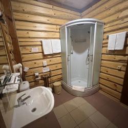 Двуместный номер в деревянном коттедже с cауной