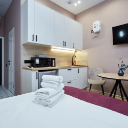 2-местные 1-комнатные апартаменты улучшенные с 1 двуспальной кроватью