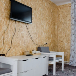 Номер стандарт с 1 двуспальной кроватью