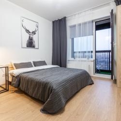 Апартаменты студия RoomyRoom City lights с видом на город
