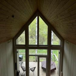 Barnhouse White с банным чаном