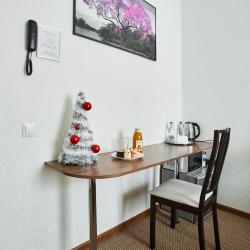 Номер стандарт с 1 двуспальной кроватью