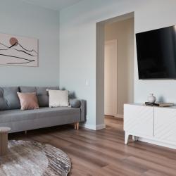 Фото Отель ЖИВИТЕ У МОРЯ! Шикарная трехкомнатная квартира в премиальном ЖК .Панорамный вид на море и горы (парковка, Wi-Fi)