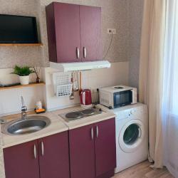 1-комнатные апартаменты студия с 1 двуспальной кроватью