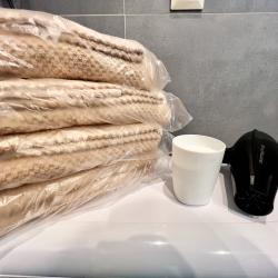 1-комнатные апартаменты люкс на 17 этаже с видом на реку Тура