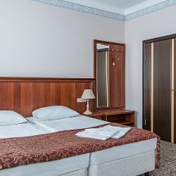 Номер стандарт с 1 двуспальной кроватью (с завтраком)
