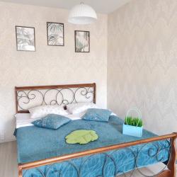 4-местные 2-комнатные апартаменты улучшенные с 1 двуспальной кроватью