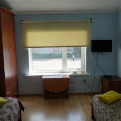 Номер эконом с 2 односпальными кроватями (общие удобства)