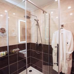 Номер полулюкс улучшенный с 1 двуспальной кроватью (с завтраком) #202