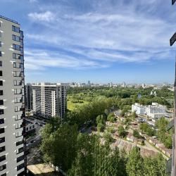 1-комнатные апартаменты студия с 1 двуспальной кроватью