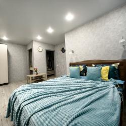 1-комнатные апартаменты эконом с 1 двуспальной кроватью