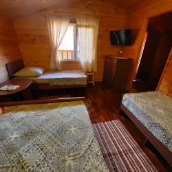 Комната улучшенная с 2 односпальными и 1 двуспальной кроватью (1 этаж)