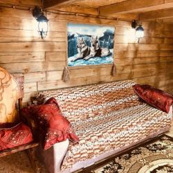 Коттедж стандарт с 2 двуспальными кроватями