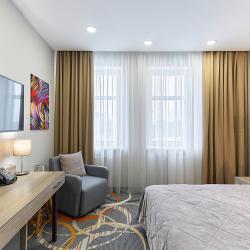 Номер стандарт с 1 двуспальной кроватью