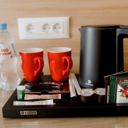 Номер стандарт с 2 односпальными кроватями (вид на бухту)