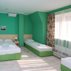 Номер стандарт улучшенный с 2 односпальными и 1 двуспальной кроватью