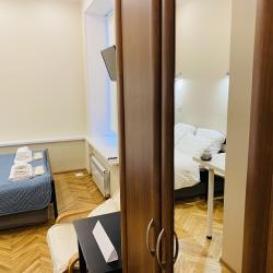 Комната студия с 1 двуспальной кроватью