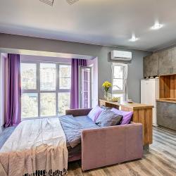 Фото Отель Дизайнерская студия в мкр. Кудепста с парковкой
