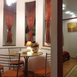 1-комнатные апартаменты студия с 1 двуспальной кроватью Красный