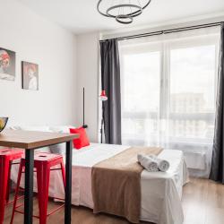 Фото Отель Sunmarine apartments (Санмарин апартментс) на улице Малая Очаковская 4а к2