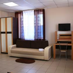 Номер стандарт с 1 двуспальной кроватью