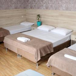 Комната стандарт с 2 односпальными и 1 двуспальной кроватью