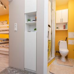 Апартаменты студия Yellow studio by the sea