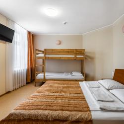 4-местный номер комфорт семейный с двухъярусной кроватью