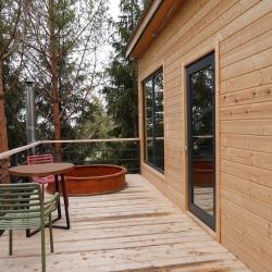 Коттедж стандарт в лесу