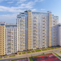 2-комнатные апартаменты студия с 1 двуспальной кроватью