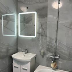 Коттедж улучшенный с 2 односпальными и 1 двуспальной кроватью