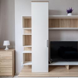 2-комнатные апартаменты улучшенные улица Галимджана Баруди, д. 4 с 1 двуспальной кроватью