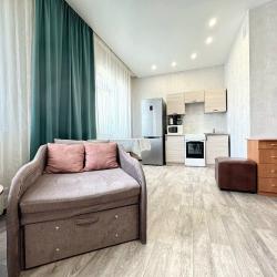 1-комнатные апартаменты студия Уютные апартаменты с балконом