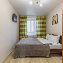 4-местные 2-комнатные апартаменты стандарт с 2 односпальными и 1 двуспальной кроватью