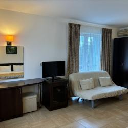 Номер стандарт с 2 односпальными кроватями и французским балконом