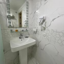 Номер стандарт с 1 двуспальной кроватью (без окна)