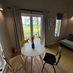 Домик синий