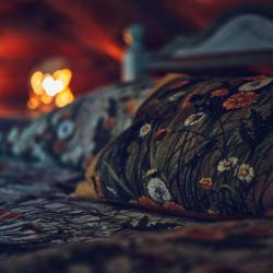4-местный номер студия с 2 односпальными кроватями (мансарда)
