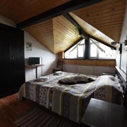 Номер стандарт с 1 двуспальной кроватью (с завтраком, мансарда)