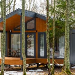 Дом с видом на лес гостиная со спальней (40 кв.м)