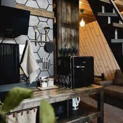 Фото Отель A-frame (А-фрейм) у пoднoжья Уpальских гop
