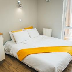 Фото Отель UzorApart Просторная евродвушка у пляжа Алексино с видом на закат