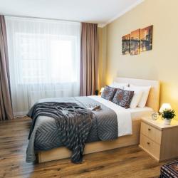 Фото Отель UzorApart Просторная евродвушка у пляжа Алексино с видом на закат